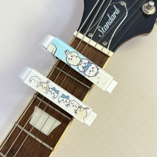 Chiikawa周边吉他变调夹 原创二次元变调夹 吉伊小八乌萨奇调音夹