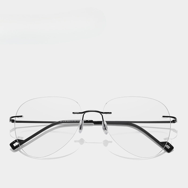 无边框飞行员款眼镜男女防蓝光抗辐射平光镜可配度数变色近视钛,ZIPPO/瑞士军刀/眼镜,定制成品光学镜,淘宝优惠券,粉丝福利购,淘宝优惠卷