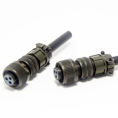 MIL-C-5015连接器MS3106A-10SL-3S 4S航空插头美军标加速度传感器