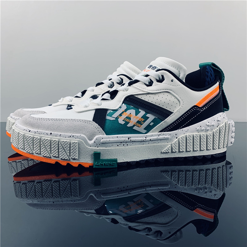 正品李宁001传奇开始 秋冬新款男女经典休闲鞋板鞋agcq199/232