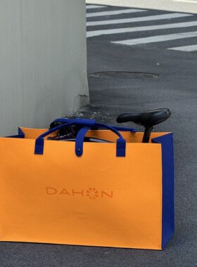 适用大行折叠自行车手提袋汽车后排环保收纳袋公交高铁安检防脏包