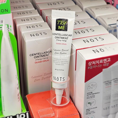 正品保税NOTS韩国积雪草软膏修复