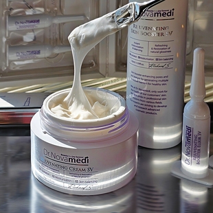 刷新认知 韩国院线K老dr.novamedi类蛇毒肽精华水面霜外泌体紧致