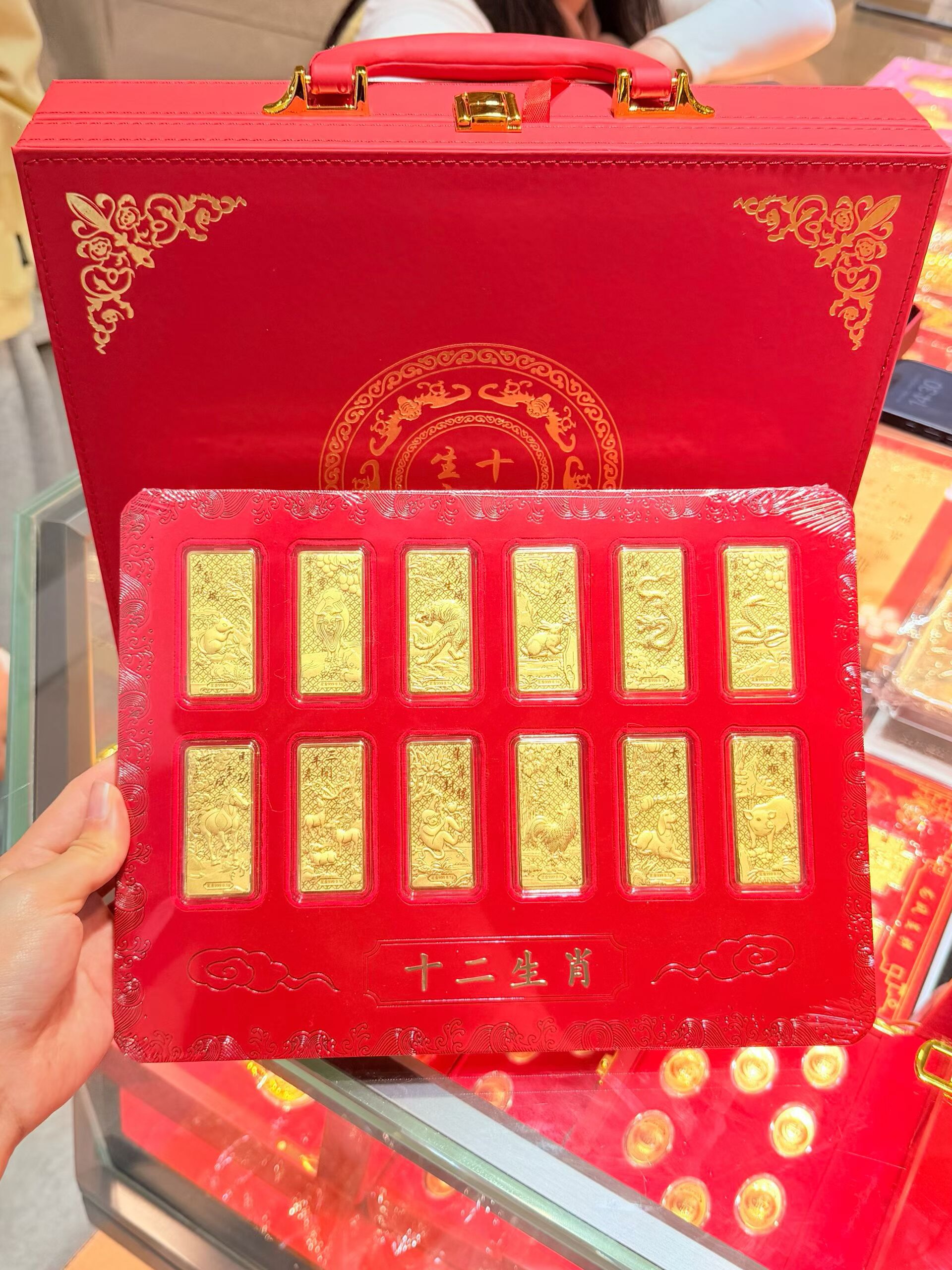 十二生肖足金999金钞金条十二生肖黄金金钞送朋友结婚新婚礼物