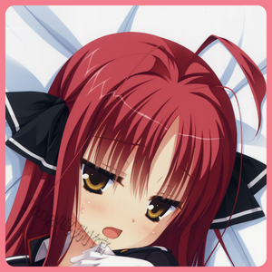 柚子社 DRACU-RIOT! 矢来美羽等身抱枕 GAL抱枕 图库选图请戳客服