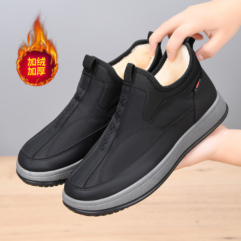 鑫安步雪地靴防水防寒加绒保暖