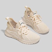 2025春秋款 超软防滑平底妈妈单鞋 老北京布鞋 女透气百搭学生运动鞋