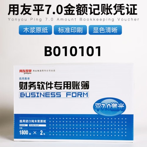 平7.0记账凭证B010101用友
