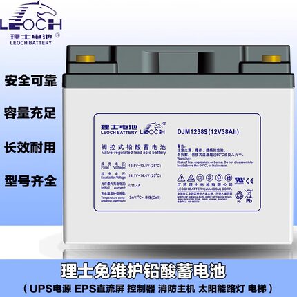 理士蓄电池DJM1238S 1255S 1265S 12100S 122 0S机房UPS电源电池