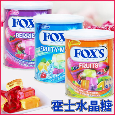 印尼FOXS霍士水晶糖罐装