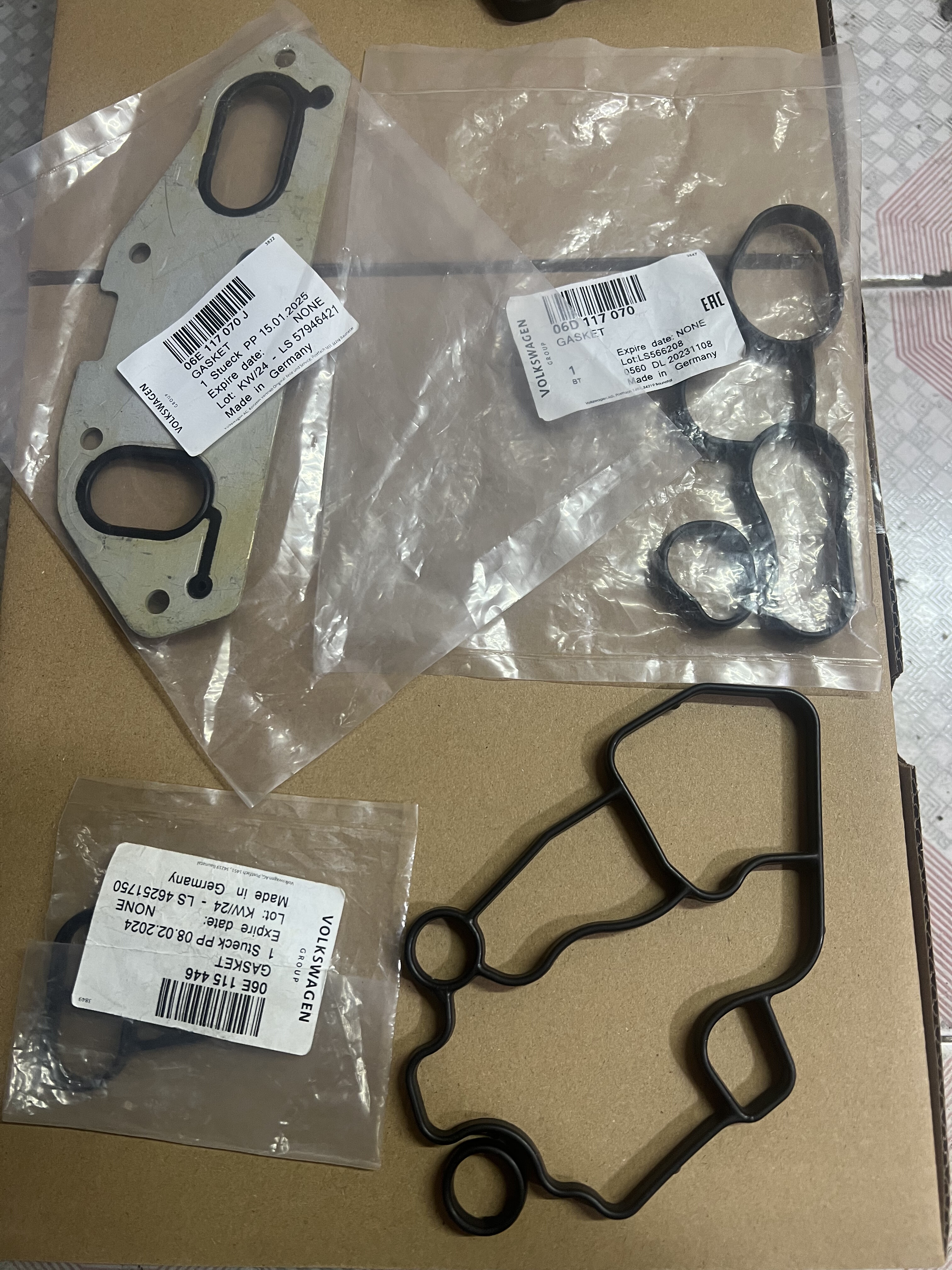 机油格座垫片奥迪A6Q7途锐