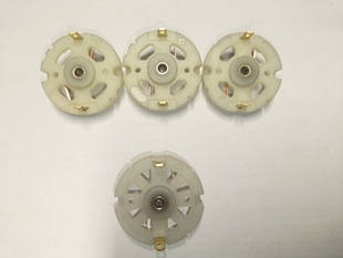 365 390 385碳刷电机后盖外径27内孔2.3 380 电机后盖马达配件360