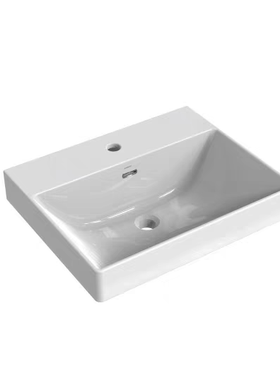 九牧12725台上盆陶瓷洗手盆12841洗脸盆面盆卫生间洗漱台盆长方形