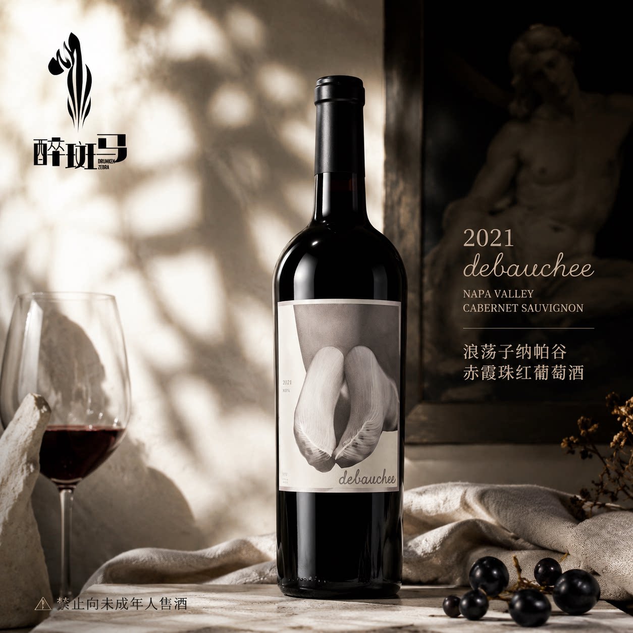 2021浪荡子Debauchee纳帕谷赤霞珠干红葡萄酒750ml美国原瓶进口