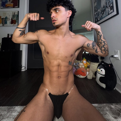 男士低腰无痕冰丝U凸丁字裤