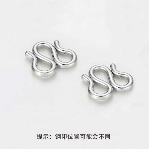铂金m扣一侧开口一侧闭口