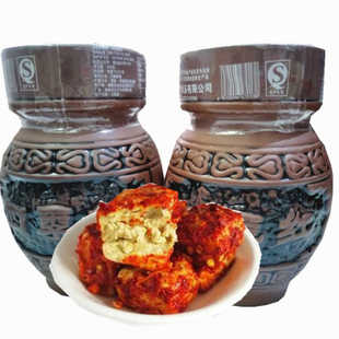 湖南沅江特产正宗四季红腐乳无油300克1瓶霉豆腐下饭菜拌饭拌面条