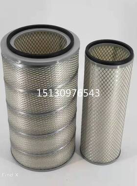 K2648k2647适用斯太尔陕汽德龙f2000东风天锦 奥龙空气滤清器滤芯