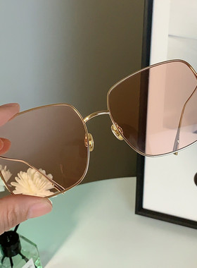 D家STELLAIRE墨镜女2025年夏季防晒潮doir太阳眼镜女防紫外线大脸