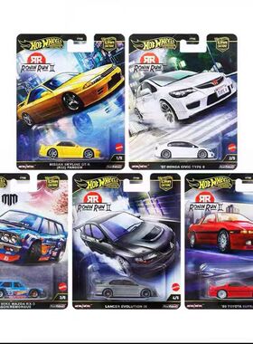 风火轮胶胎汽车文化浪人快跑2本田思域 马自达rx-3尼桑三菱EVO