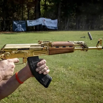 悍迪QBZ95式手动抛壳AK47软弹枪