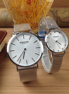 KINGTIS/精铁时手表 正品石英男表 超薄K4041M.SW情侣表男士4041