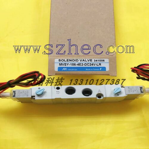 台湾金器MINDMAN 电磁阀 MVSY-156-4E2-DC24V-LR 原装正品