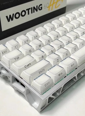 XVX果冻水晶键帽侧刻高颜值适配wooting迈从Ace60前行者X87made68