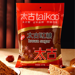 太古红糖227g*6袋装赤砂糖甜品冲饮老红糖馒头蛋糕发糕糍粑烘焙
