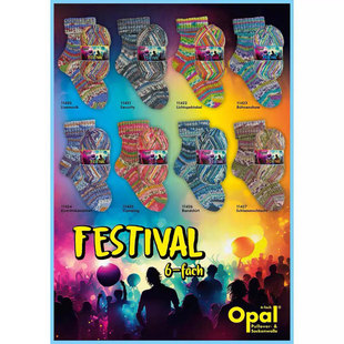 德国进口Opal Festival 节庆系列150克羊毛丸子玩偶围巾帽子线