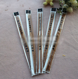 毛线编织工具 丝竹精品炭化竹棒针 光滑 36厘米 25厘米