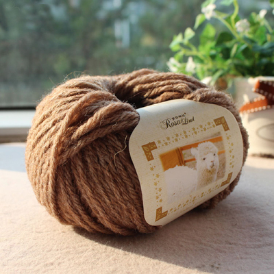 绒线anne绒线毛线6006绒粗线手编