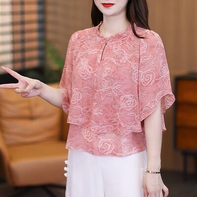 直播爆款2025夏季新款减龄中年妈