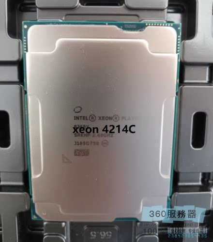 INTEL 至强银牌XEON 4214C 2.2-3.2G 12核24线 正显 3647针 CPU
