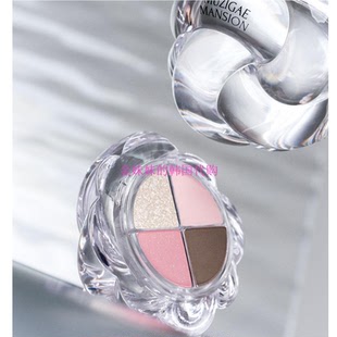 韩国代购Muzigae mansion Twist pot扭结透明冰块四色眼影盘24新