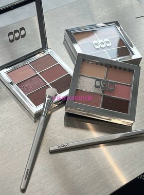 韩国代购Oddtype Mute eye palette哑光珠光六色眼影盘23新bbomni