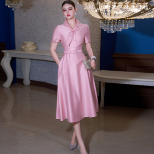 法式优雅2026年春夏季新款高级感名媛轻奢女装气质设计感连衣裙潮