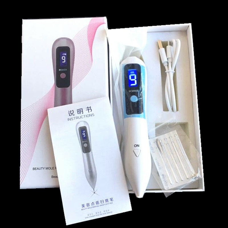 美容院专用笔扫斑机仪器升级版带灯无痕脸部笔