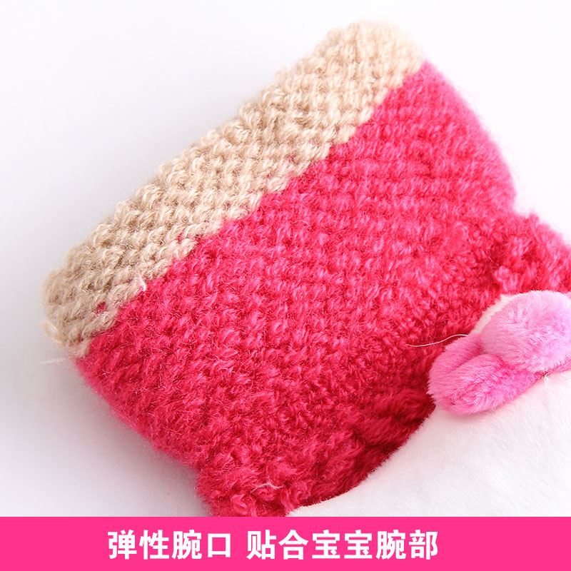 Gants pour fille HELLO KITTY en acrylique - Ref 2150088 Image 5