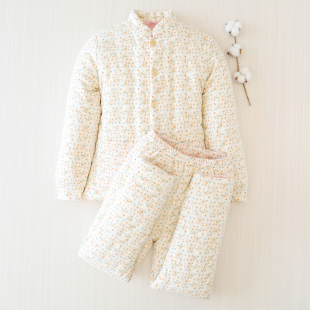 保暖内外穿高腰棉裤 手工棉衣女加厚冬季 妈妈款 套装 纯棉花棉袄棉裤