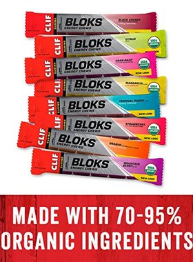 Clif Shot Bloks 美国耐力运动 骑行/马拉松/登山 能量软糖