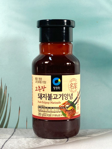 麦德龙代购 韩国进口 清净园猪肉烤肉酱 烧烤酱 猪排酱 280克 - 封面