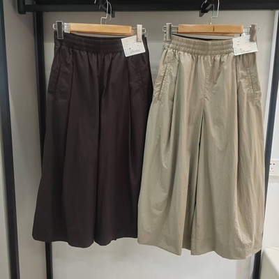 女装休闲裤阔腿裤松紧腰宽松显瘦百搭休闲裙裤新款479399/485593