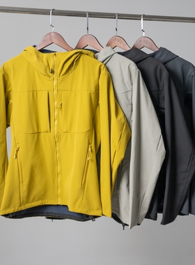 GammaMX户外多功能软壳衣压胶防水保暖透气抓绒外套24114