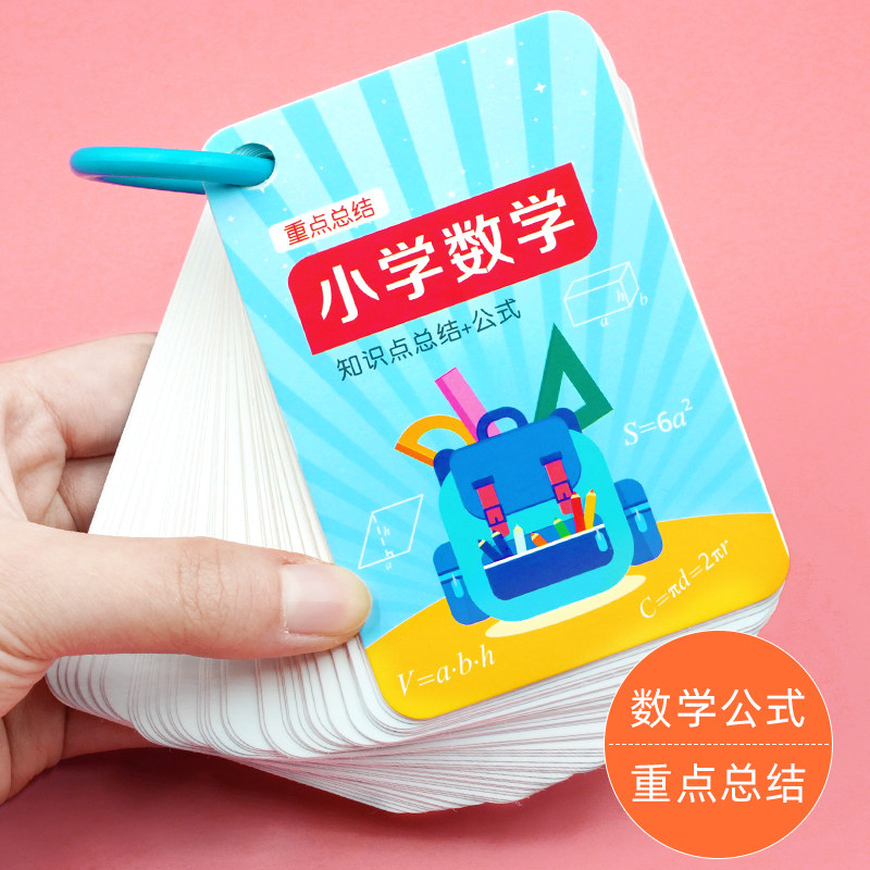 人教版古诗词数学公式卡片