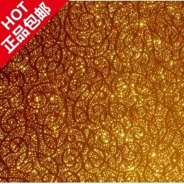 金箔防水自粘银色佛堂服装店贴纸