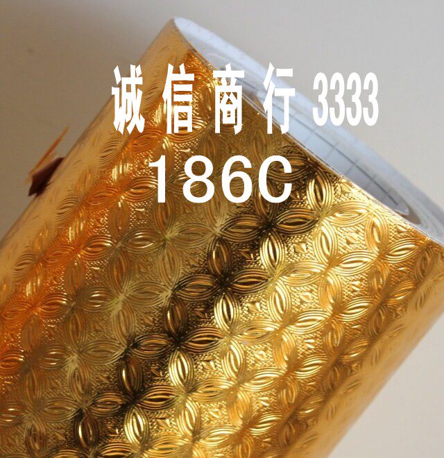 金色背景墙反光金箔纹理pvc自粘