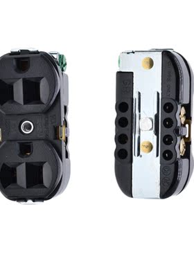 RONGFENG荣丰原装进口E-07-BA美规美标双联电源插座15A125V清库存