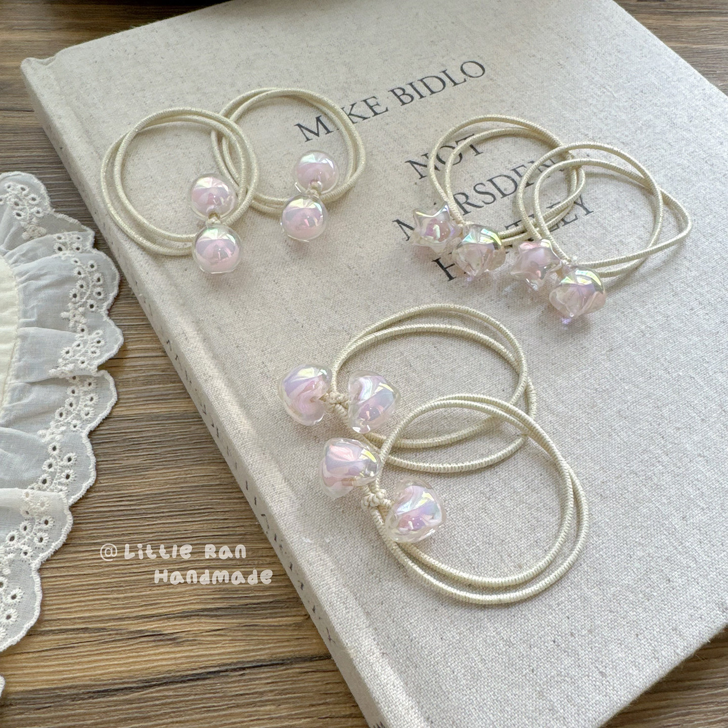 Little Ran简约星星可爱发绳甜美气质头绳系少女发饰橡皮筋马尾,童装/婴儿装/亲子装,发饰,淘宝优惠券,粉丝福利购,淘宝优惠卷