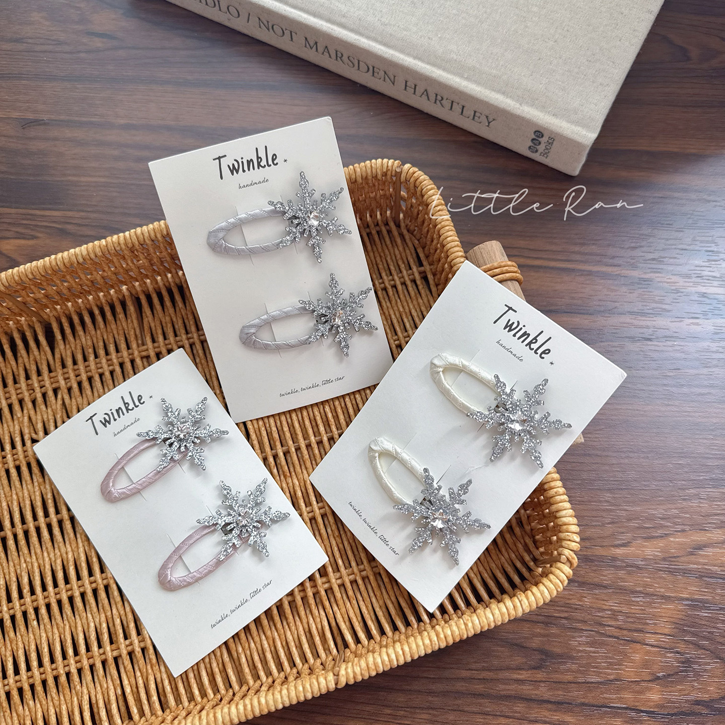 Little Ran儿童冰雪公主头饰洋气雪花可爱前额刘海发夹小女孩百搭,童装/婴儿装/亲子装,发饰,淘宝优惠券,粉丝福利购,淘宝优惠卷